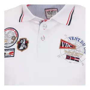 Long sleeve polo for kids Vent du Cap Ecaplano image-1