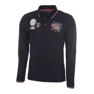 Long sleeve polo for kids Vent du Cap Ecaplano image-0