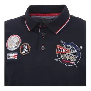 Long sleeve polo for kids Vent du Cap Ecaplano image-2