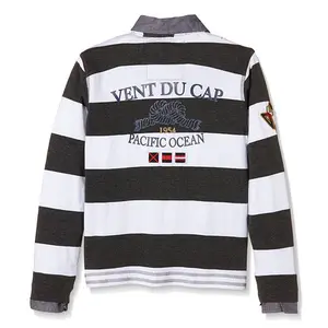 Long sleeve polo for kids Vent du Cap Ecrasty image-1