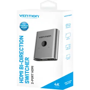 Switch 2 portas HDMI Vention image-1