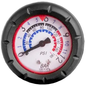 Foot pump with pressure gauge all valves Ventura image-2