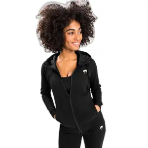 Casaco com capuz com fecho de correr para mulher Venum Essential image-0