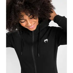 Casaco com capuz com fecho de correr para mulher Venum Essential image-3