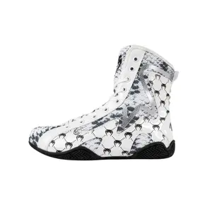 Scarpe da boxe da donna Venum White Snake image-1