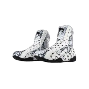 Scarpe da boxe da donna Venum White Snake image-3