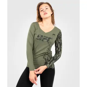 Camiseta de manga larga mujer Venum UFC Authentic Fight Week image-3