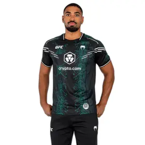 T-shirt technique Venum UFC Adrenaline Authentic Fight Night Emerald Edition image-0