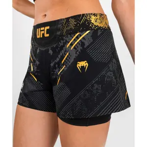 Pantaloncini da combattimento da donna Venum UFC Adrenaline Authentic Fight Night image-3