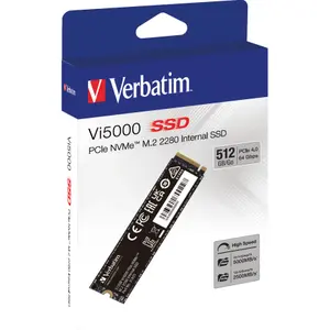 Disque dur SSD NVMe Verbatim Vi5000 - M.2 Type 2280 512Go image-3