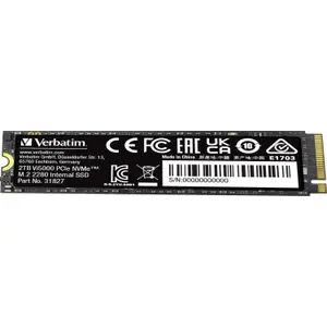 Disco rigido SSD NVMe Verbatim Vi5000 - M.2 Type 2280 2To image-2