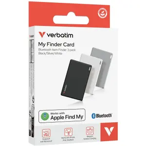 Tracker Bluetooth Verbatim My Finder Card pour Apple (x3) image-0