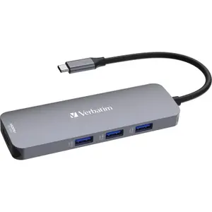 Portable docking station Verbatim Hub Pro 8