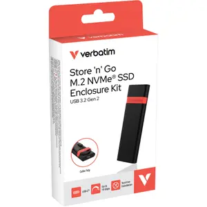 External hard drive enclosure Verbatim Store'n'Go - NVMe M.2 Type 2280 image-4
