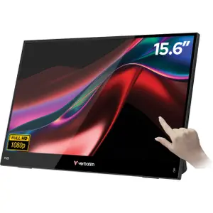 Tragbares Touch-Display leicht Verbatim Full HD 15,6"