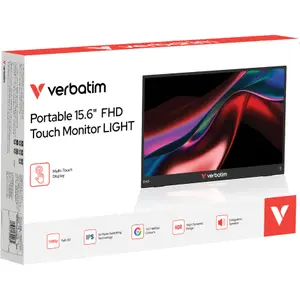 Tragbares Touch-Display leicht Verbatim Full HD 15,6" image-3