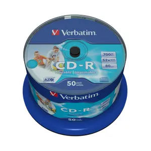CD-R 700Mo Verbatim Azo (x50)