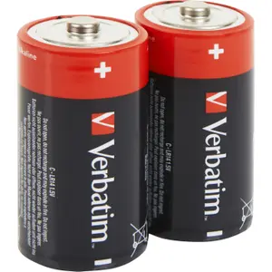 Batteri Verbatim Alcaline Premium (x2)
