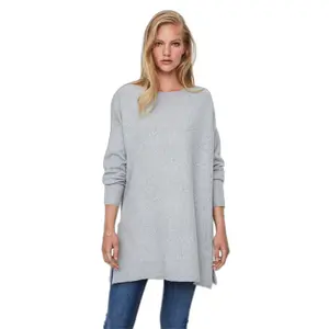 Pullover lang col o femme Vero Moda Brilliant image-1