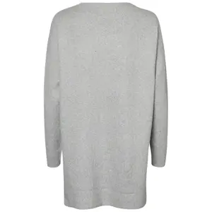 Pullover lang col o femme Vero Moda Brilliant image-2