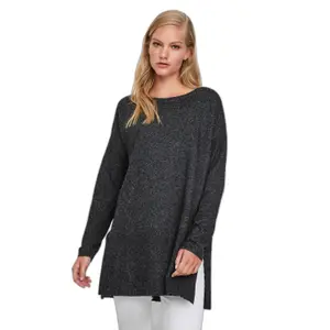 Pullover lang col o femme Vero Moda Brilliant image-1