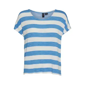 T-shirt listrada feminina Vero Moda Wide image-0
