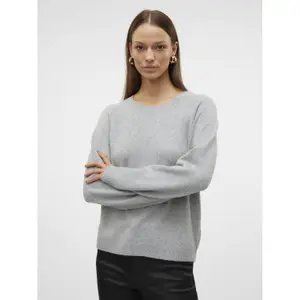 Pullover mit Rundhalsausschnitt Damen Vero Moda Doffyshine PEP image-3