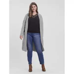 Cardigã comprido para mulheres Vero Moda Doffy image-1