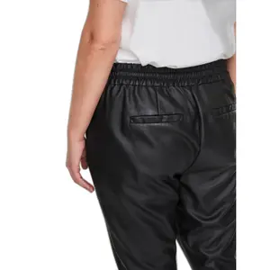 Pantalon en simili cuir ample femme Vero Moda Eva MrCurve image-4