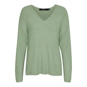 Pullover col v femme Vero Moda Crewlefile image-0