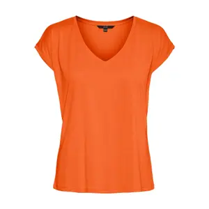 T-Shirt mit Kragen-v Frau Vero Moda Vmfilli image-0
