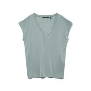 Damen V-Ausschnitt T-Shirt Vero Moda Filli image-0