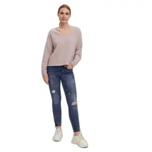 Pullover col v femme Vero Moda Doffy image-1