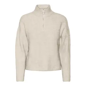 Pullover col montant zippé femme Vero Moda Olina image-0