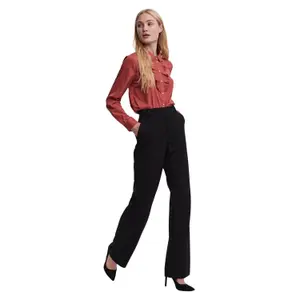 Pantalon droit solide femme Vero Moda Maya Mr image-2