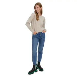 Maglione a coste da donna Vero Moda Lefile image-1