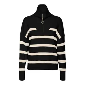 Pull rayures col montant femme Vero Moda Saba image-0
