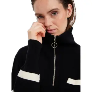 Pull rayures col montant femme Vero Moda Saba image-4