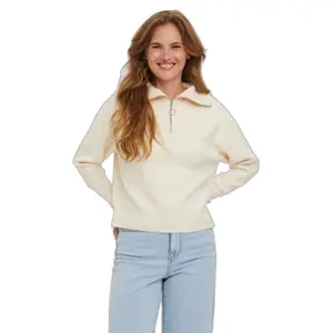 Pullover col montante et rayures femme Vero Moda Saba image-2