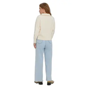 Pullover col montante et rayures femme Vero Moda Saba image-3