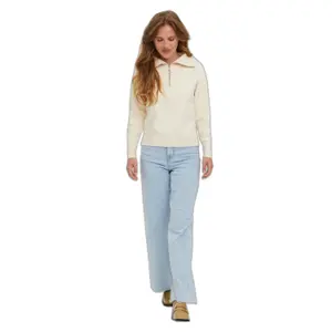 Pullover col montante et rayures femme Vero Moda Saba image-1