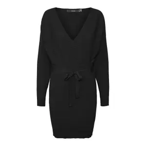 Robe manches longues col v femme Vero Moda Hollyrem image-0