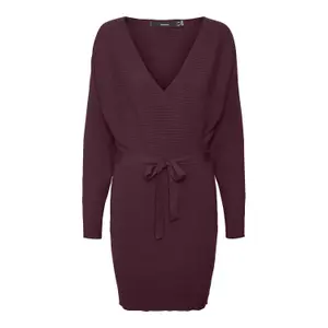 Kleid mit V-Ausschnitt und langen Ärmeln, Frau Vero Moda Hollyrem image-0
