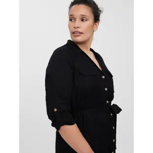 Robe chemise femme Vero Moda Bumpy image-4