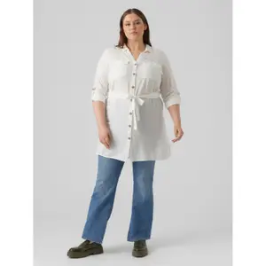 Skjortekjole til kvinder Vero Moda Bumpy image-1