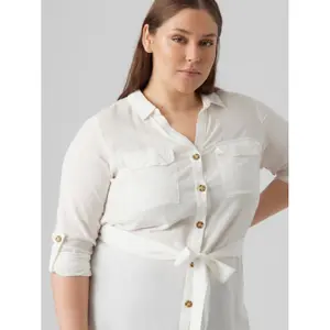 Skjortekjole til kvinder Vero Moda Bumpy image-4
