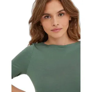 T-shirt manches 3/4 femme Vero Moda Panda Modal image-4