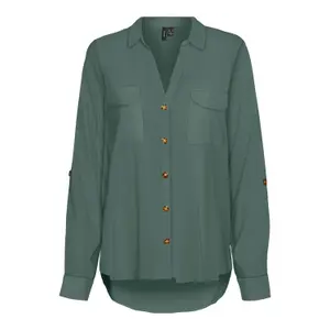 Langærmet bluse til kvinder Vero Moda Bumpy image-0