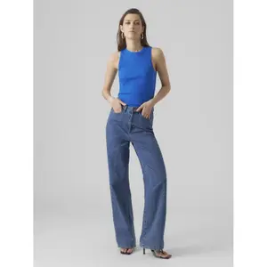 Canottiera da donna con scollo rotondo Vero Moda Lavender image-2