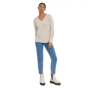 Pullover V-Ausschnitt Damen Vero Moda Vmnewlexsun image-1